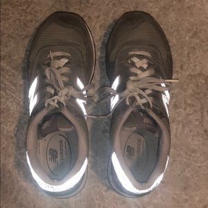 Grey New Balance 574